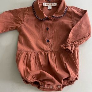 100% Organic Cotton Romper